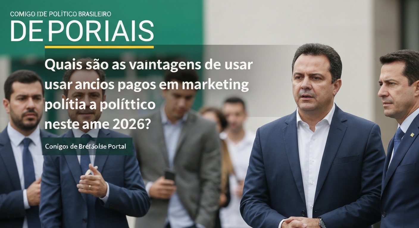 Quais são as vantagens de usar anúncios pagos em marketing digital político neste ano de 2026? - apoio visual 1