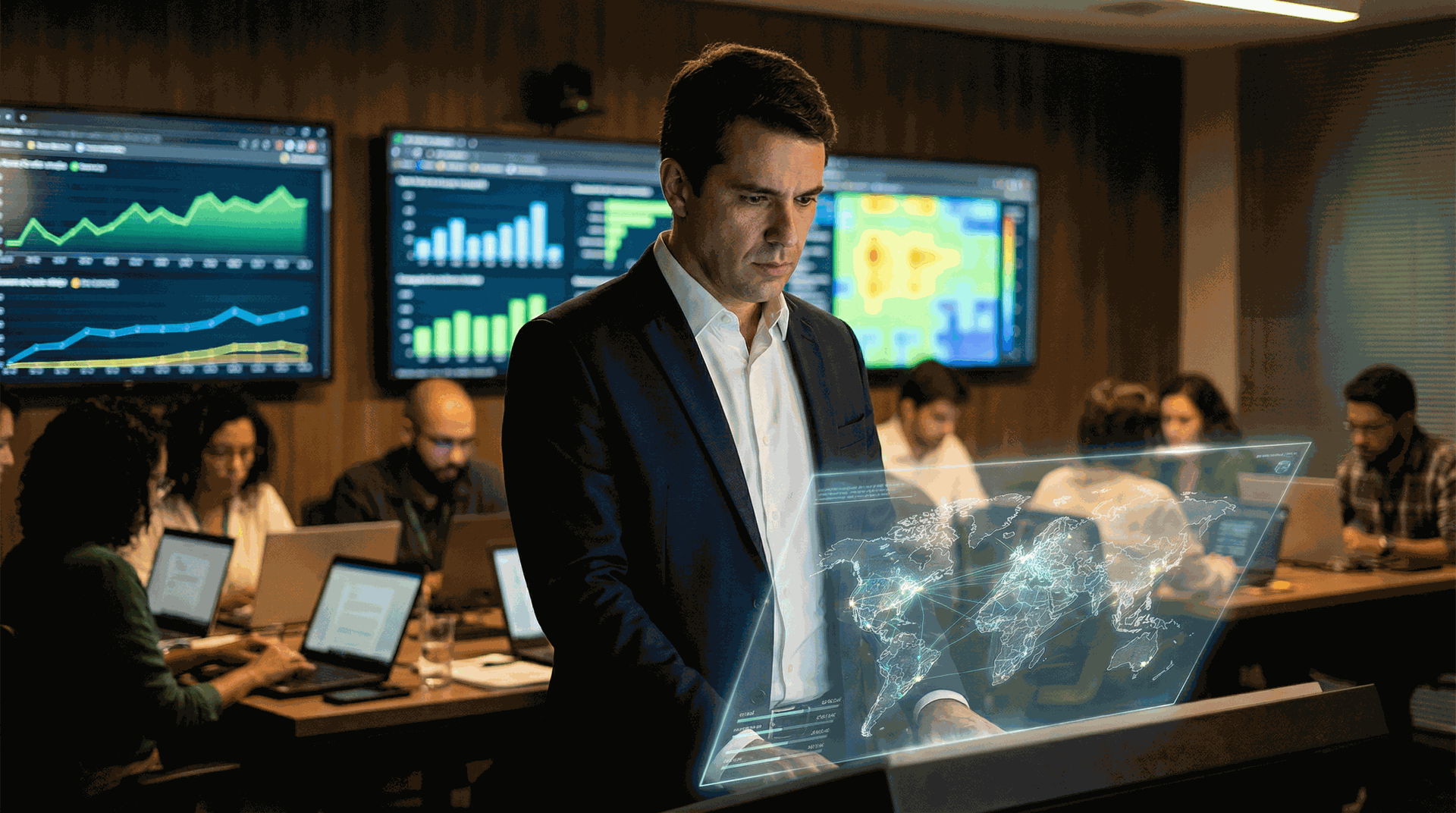 O Comando Central: Quais serviços oferecem gestão de tráfego pago especializada em marketing político? - apoio visual 1