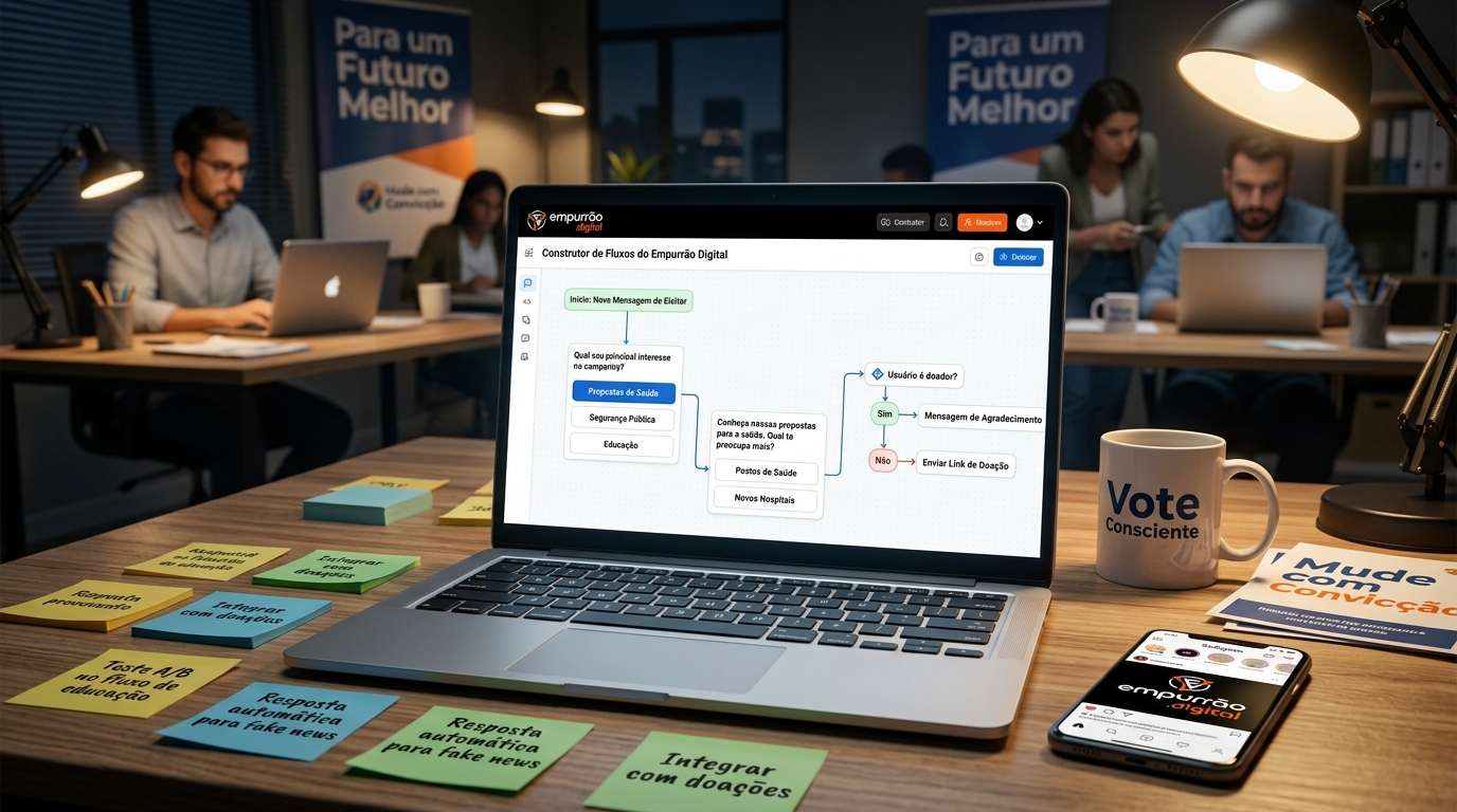 8. Mensagens persuasivas e modelos que engajam eleitores indecisos - Automação WhatsApp eleitoral passo a passo