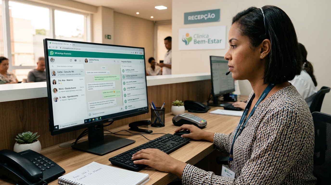 8. Atendimento por I.A. em Clínicas de Nova Iguaçu: Otimizando Agendamentos e Relacionamento - agência marketing médico Nova Iguaçu