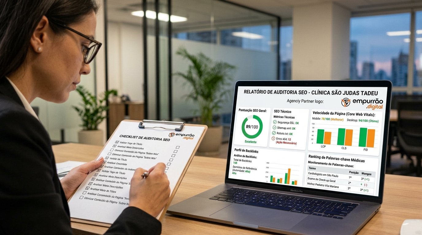 2. Agenda Cheia: A Estratégia da Empurrão Digital para Pacientes Particulares em Natal - agência marketing médico Natal