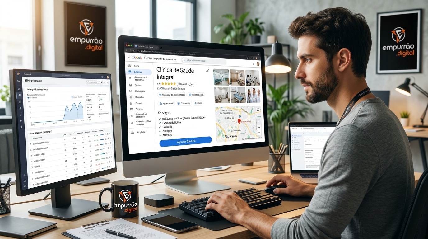 4. SEO Local e Google Meu Negócio em Santarém: Domine as Buscas Geográficas - Agência Marketing Médico Santarém