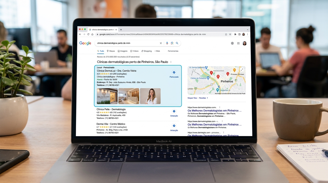 4. Otimização do Google Meu Negócio para Clínicas de Neurologia - marketing médico para neurologista