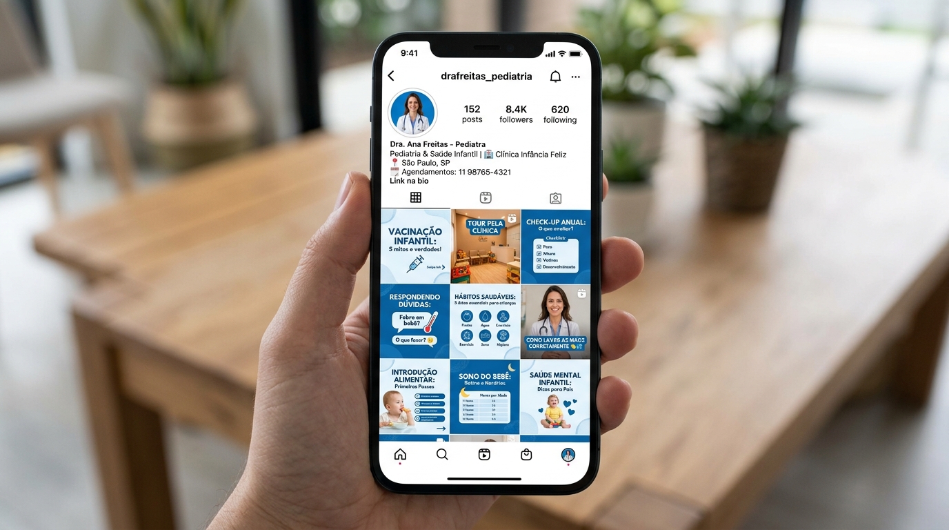 6. Redes Sociais: Humanizando sua Clínica e Gerando Confiança - marketing médico para radiologista