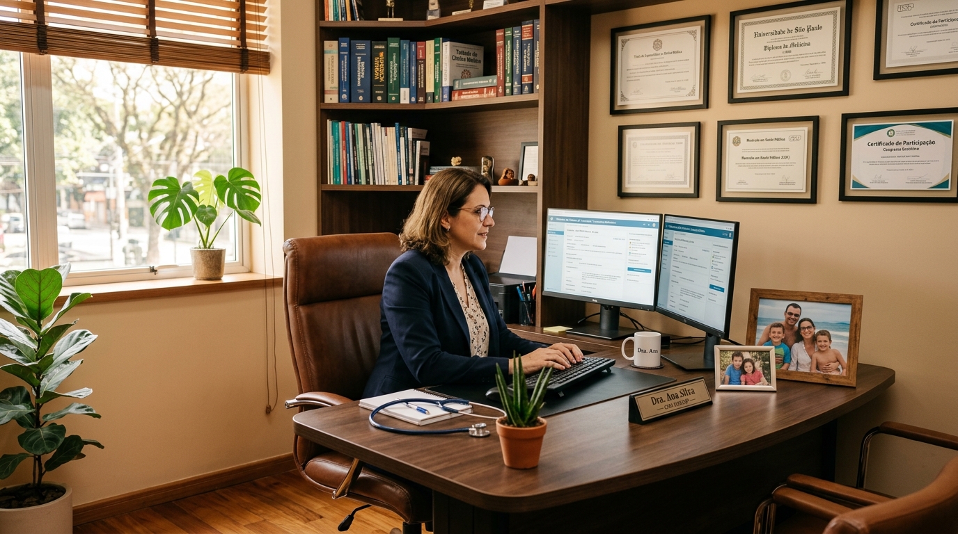 8. CRM Médico Integrado: Gerenciando o Ciclo do Paciente e Parcerias - marketing médico para radiologista