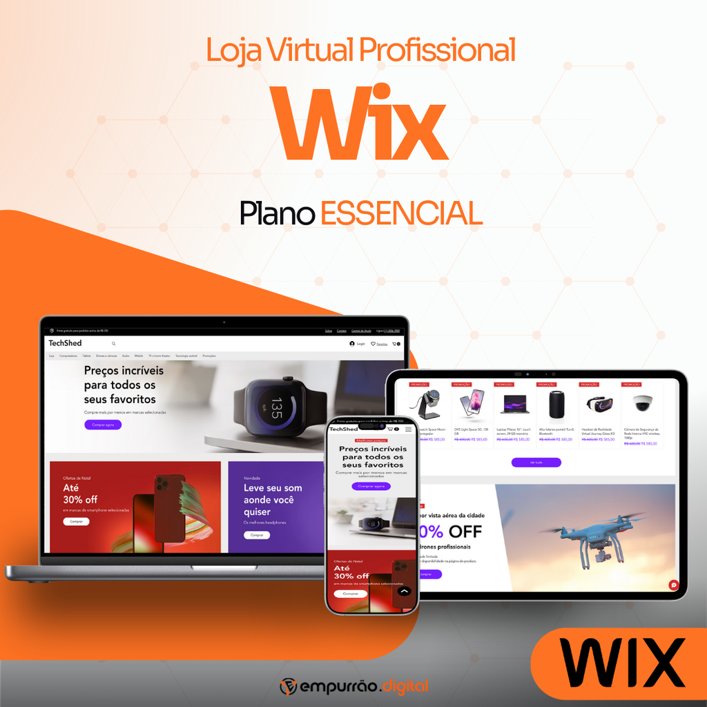 [00147A] Wix - Plano Essencial