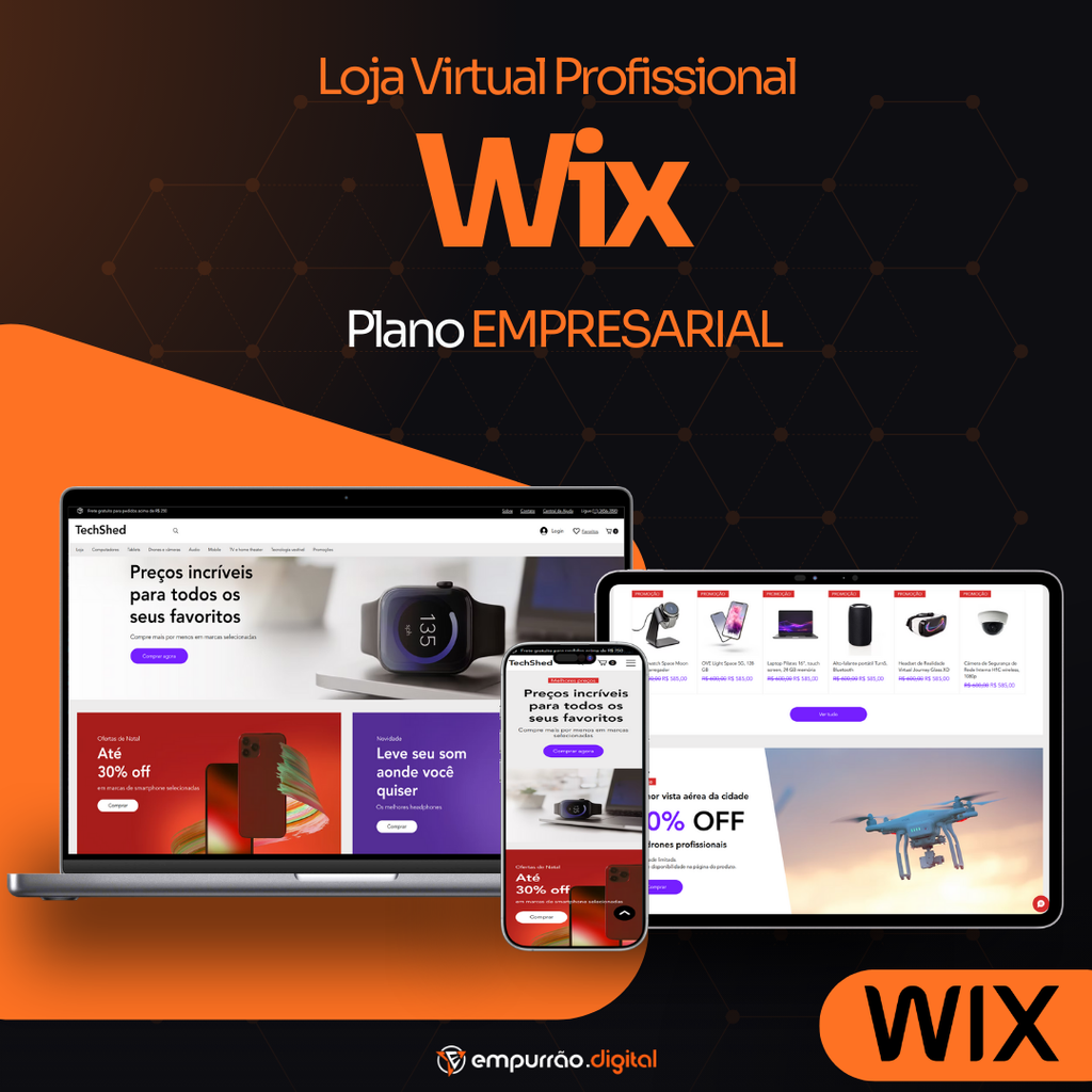 Wix - Plano Empresarial