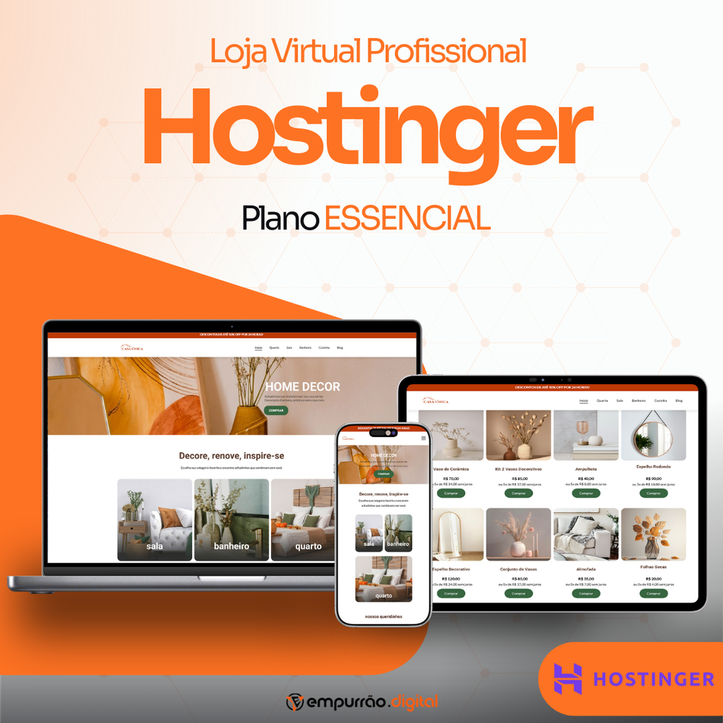 Hostinger - Plano Essencial
