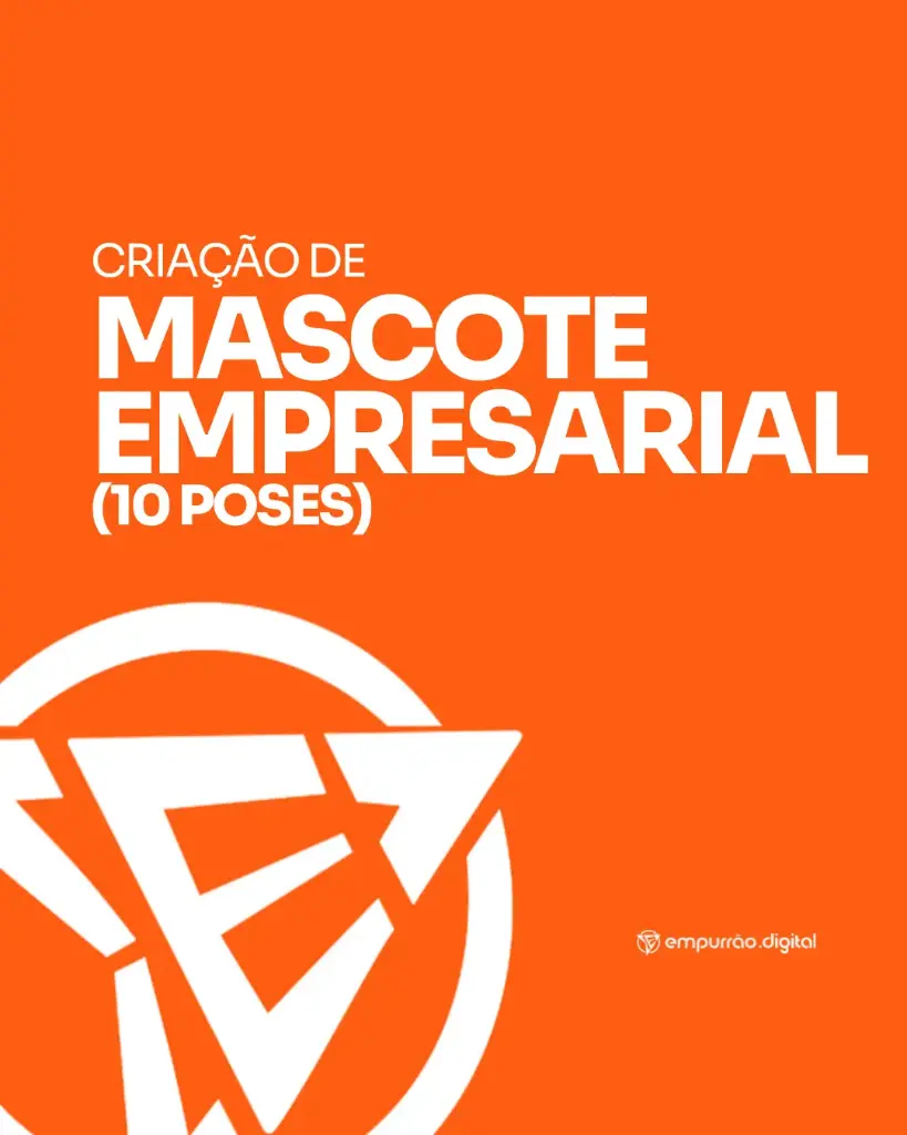 Criação de Mascote Empresarial com 10 Poses
